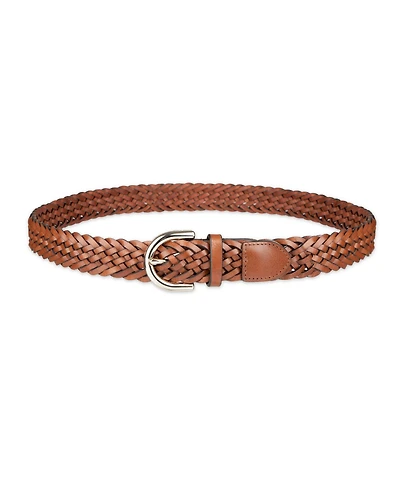 Cole Haan Women's Fully Adjustable Braided Leather Belt