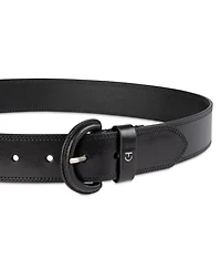 Cole Haan Women's Casual Leather Covered Buckle Belt