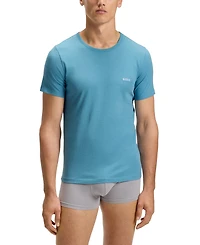 Boss by Hugo Men's Classic 3-Pk. Solid Crewneck T-Shirts