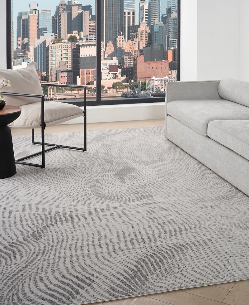 Dkny Central Park West CEP01 7'8"x9'8" Area Rug