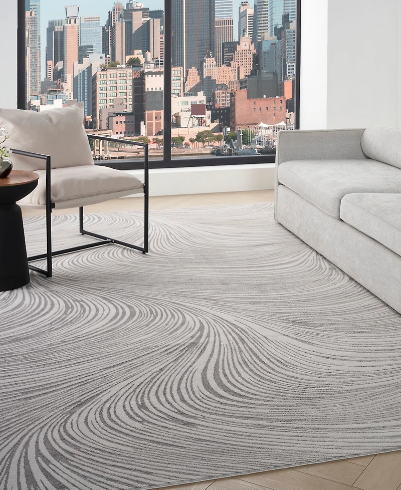 Dkny Central Park West CEP02 7'8"x9'8" Area Rug