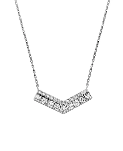 Michael Kors Cubic Zirconia Pave Pendant Necklace