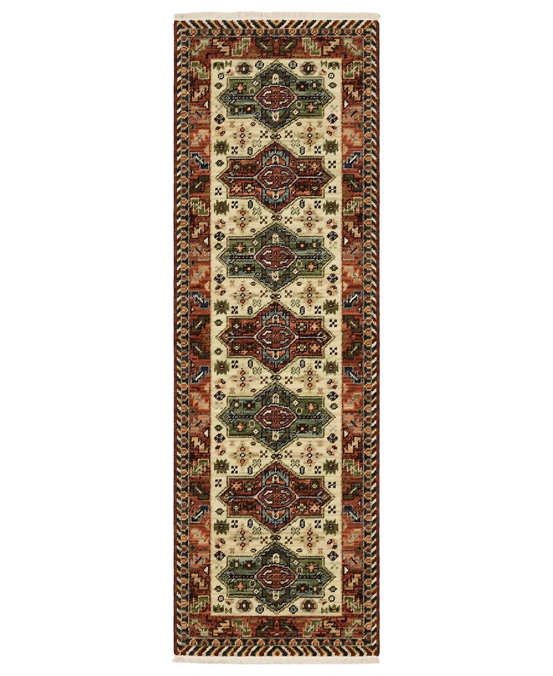 Oriental Weavers Lilihan 8022R 2'x6' Runner Area Rug
