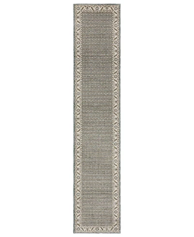 Oriental Weavers Andorra 2429A 2'6"x12' Runner Area Rug
