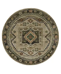 Oriental Weavers Andorra 2442D 7'10"x7'10" Round Area Rug