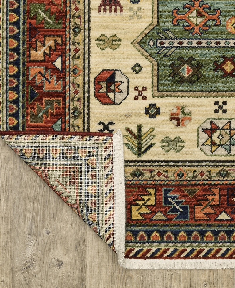 Oriental Weavers Lilihan 8022R 2'6"x12' Runner Area Rug