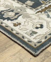 Oriental Weavers Ellington ELL08 2'3"x7'6" Runner Area Rug