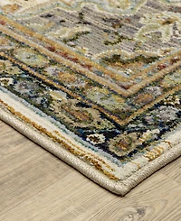 Oriental Weavers Andorra 2451B 2'6"x12' Runner Area Rug