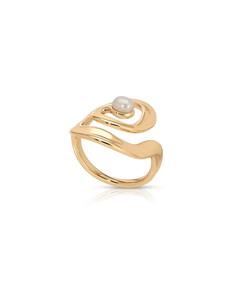 Ettika Aura Swirl Statement Ring