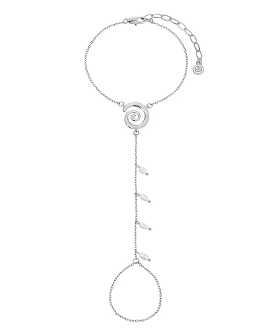 Ettika Aura Mother of Pearl Hand Chain