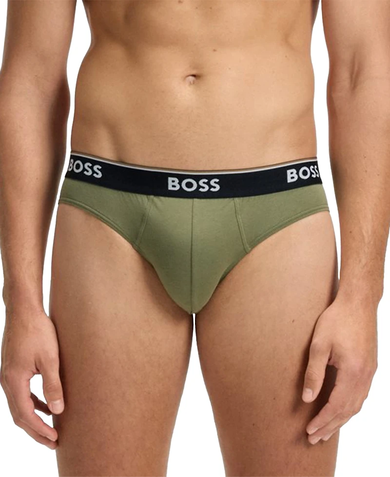 Boss by Hugo Men's 3pk. Power Logo Briefs