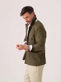Koy Clothing Men's Kikoy Cotton Shirt Jacket