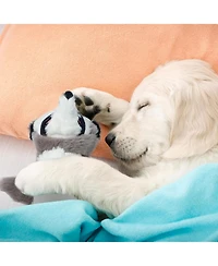 Nocciola 5 Pcs Jungle Series Plus Squeaky Stuffless Dog Toys, Belly Pouch to Hold Bottles for Bonus Crinkle, Durable Dog Toys for Aggressive Chewers