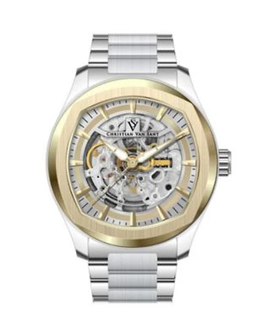 Christian Van Sant Mens Romeo Gold Dial Watch Cv9505
