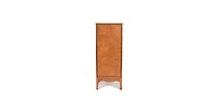 Casainc Modern Bathroom Floor & Linen Cabinet with Adjustable Shelves and Antique Brass Hardware