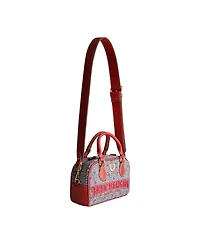 True Religion Tile Denim Mini Satchel