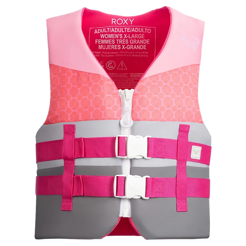Roxy Uscg Approved Women s Life Vest, Lightweight Epe Foam and Drain Holes