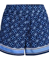 Lands' End Women's Rayon High Rise 5" Pull On Shorts