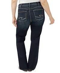 Silver Jeans Co. Plus Avery High Rise Curvy Fit Bootcut