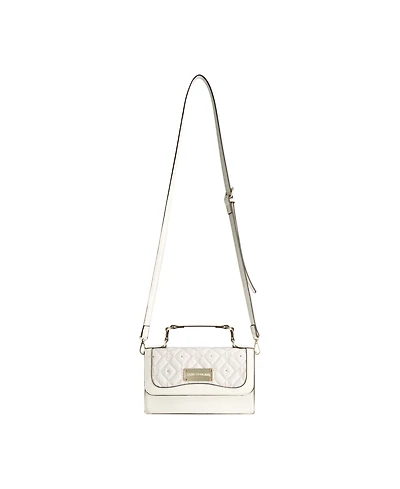 True Religion Studded Denim Flap Bag