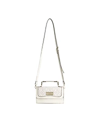 True Religion Studded Denim Flap Bag
