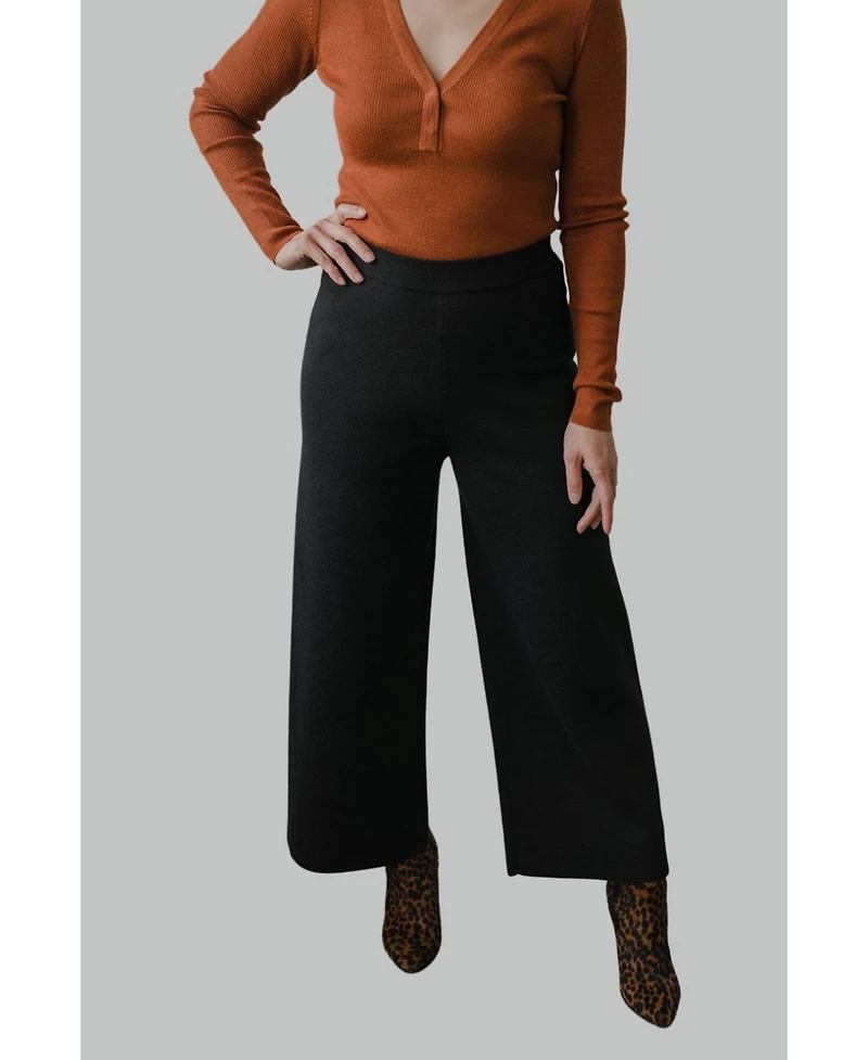Sskein Women's Zoe Checkered Knit Trousers