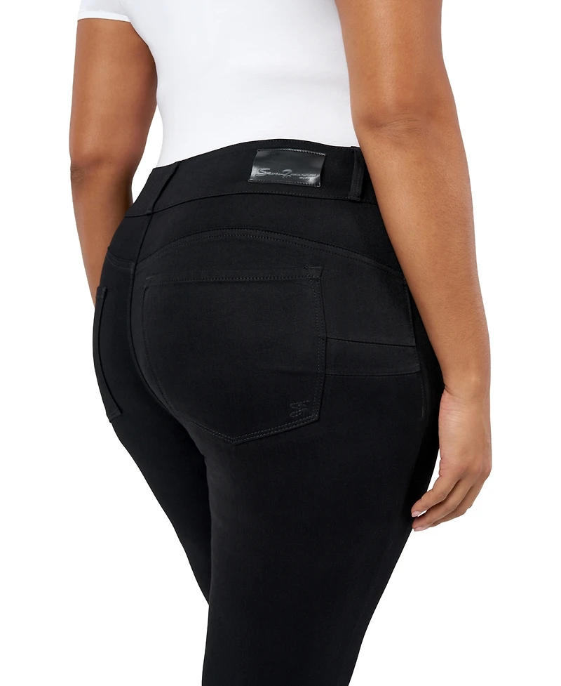 Seven7 Plus High Rise Curvy Legging Jeans