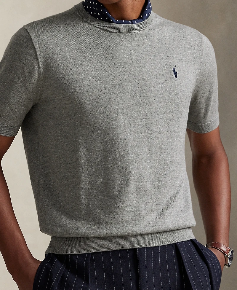 Polo Ralph Lauren Men's Cotton Crewneck Short-Sleeve Sweater