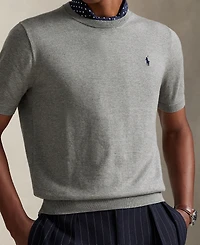 Polo Ralph Lauren Men's Cotton Crewneck Short-Sleeve Sweater