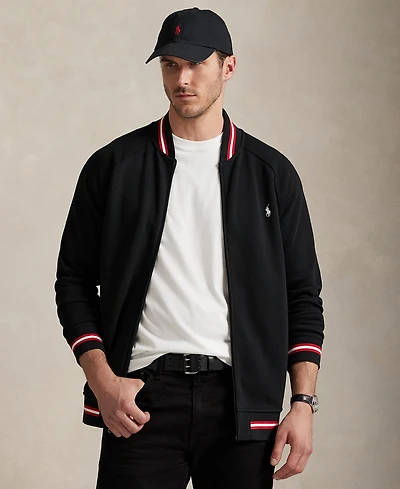 Polo Ralph Lauren Men's Big & Tall Double-Knit Mesh Bomber Jacket