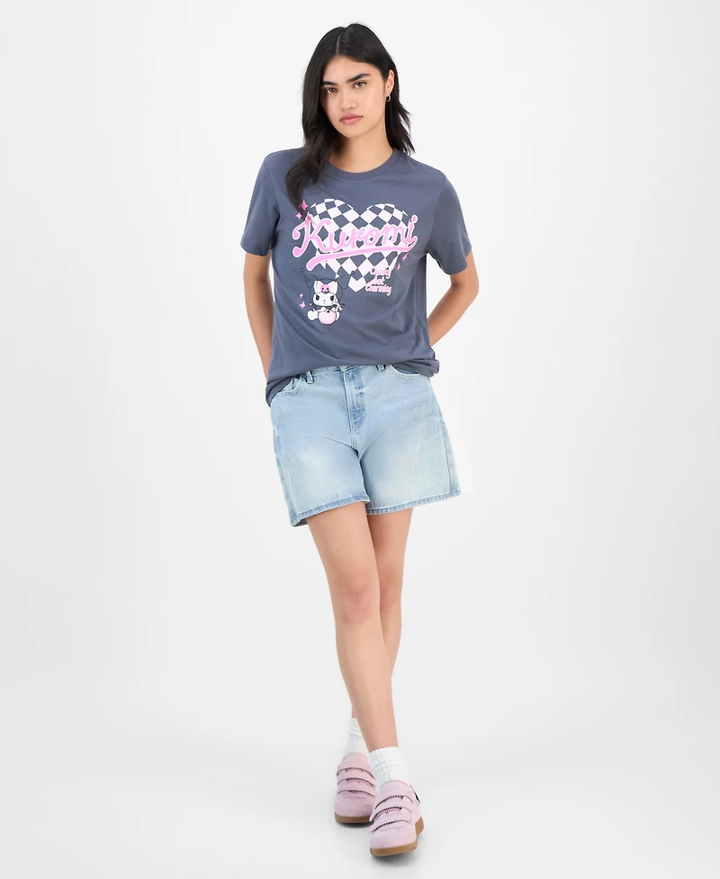 Grayson Threads, The Label Juniors' Kuromi Disco T-Shirt