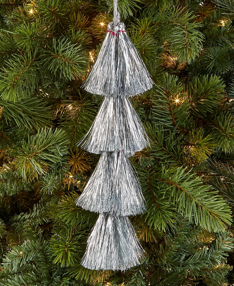 Holiday Lane Merry Magic Tassel Ornament, Macy's Exclusive
