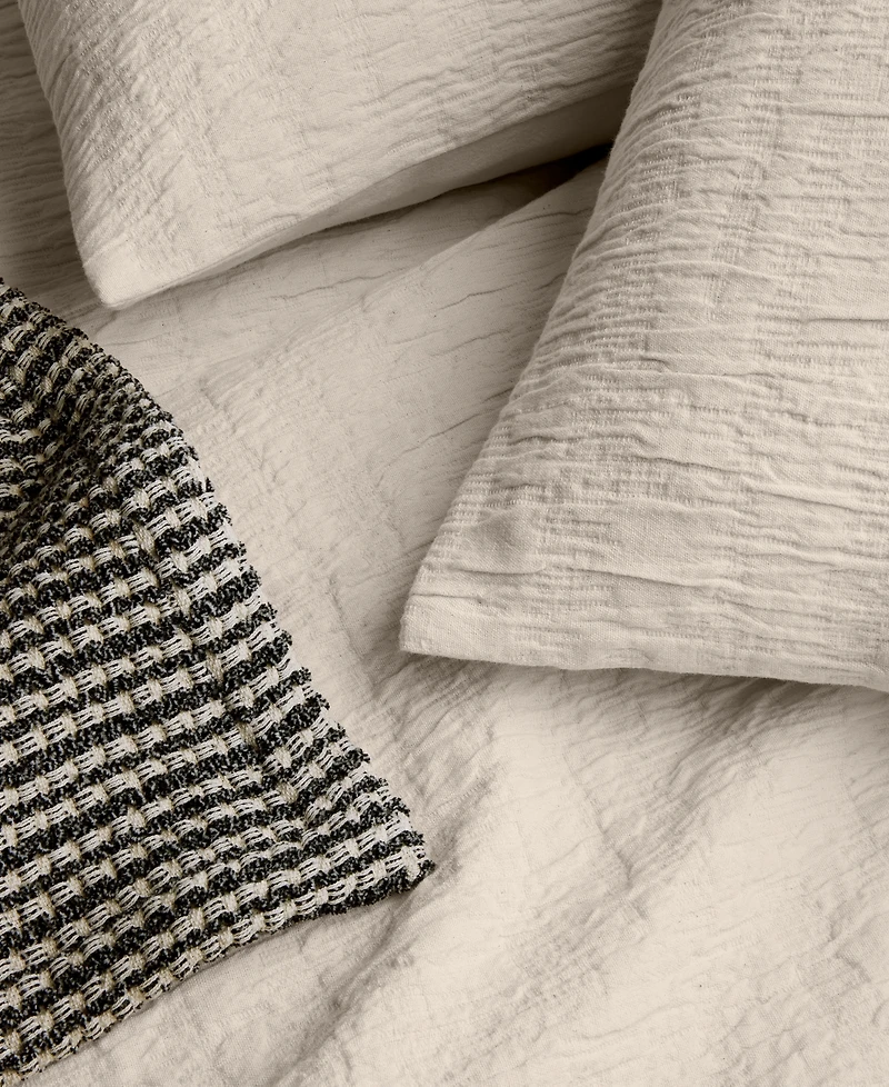 Oake Layered Horizons 3-Pc. Duvet Set, Full/Queen, Exclusively for Macy's