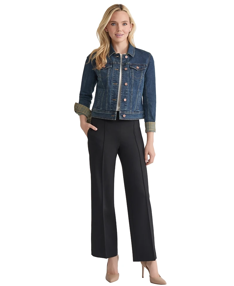 Jones New York Women's Chelsea Denim Trucker Jacket