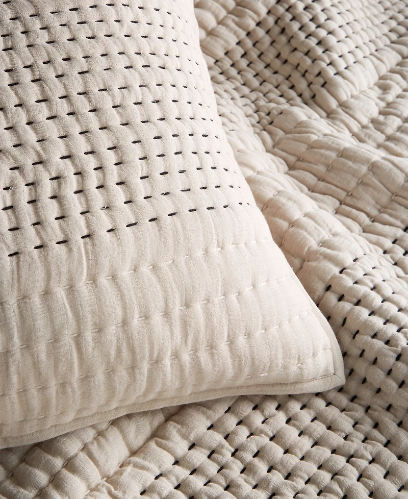 Oake Pick Stitch 3-Pc. Coverlet Set, Full/Queen, Exclusively for Macy's