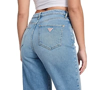 Guess Women's High Rise Straight-Leg Jeans