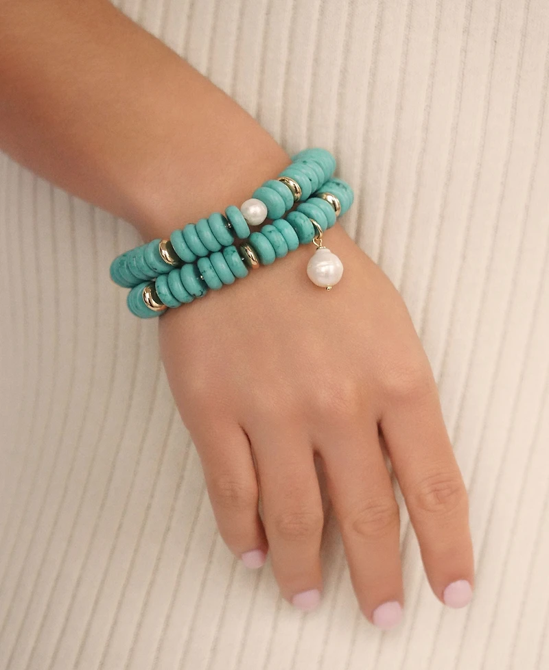 Ettika Amalfi Stretch Bracelet Set