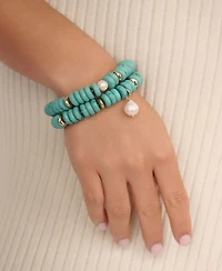 Ettika Amalfi Stretch Bracelet Set