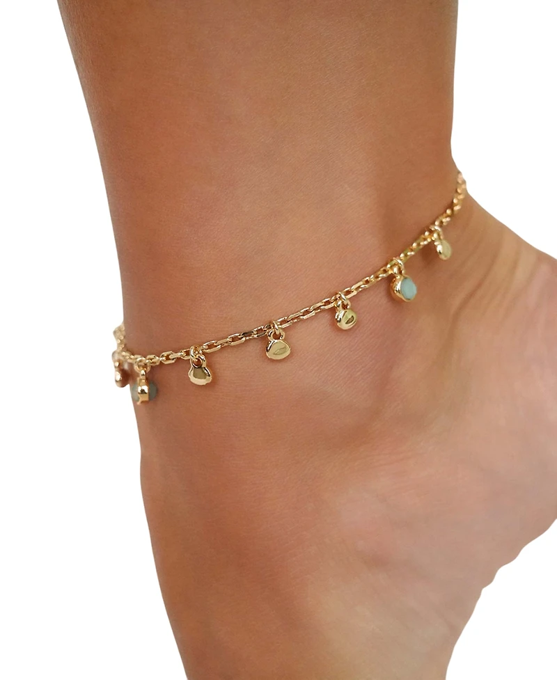 Ettika Sea Glass Anklet