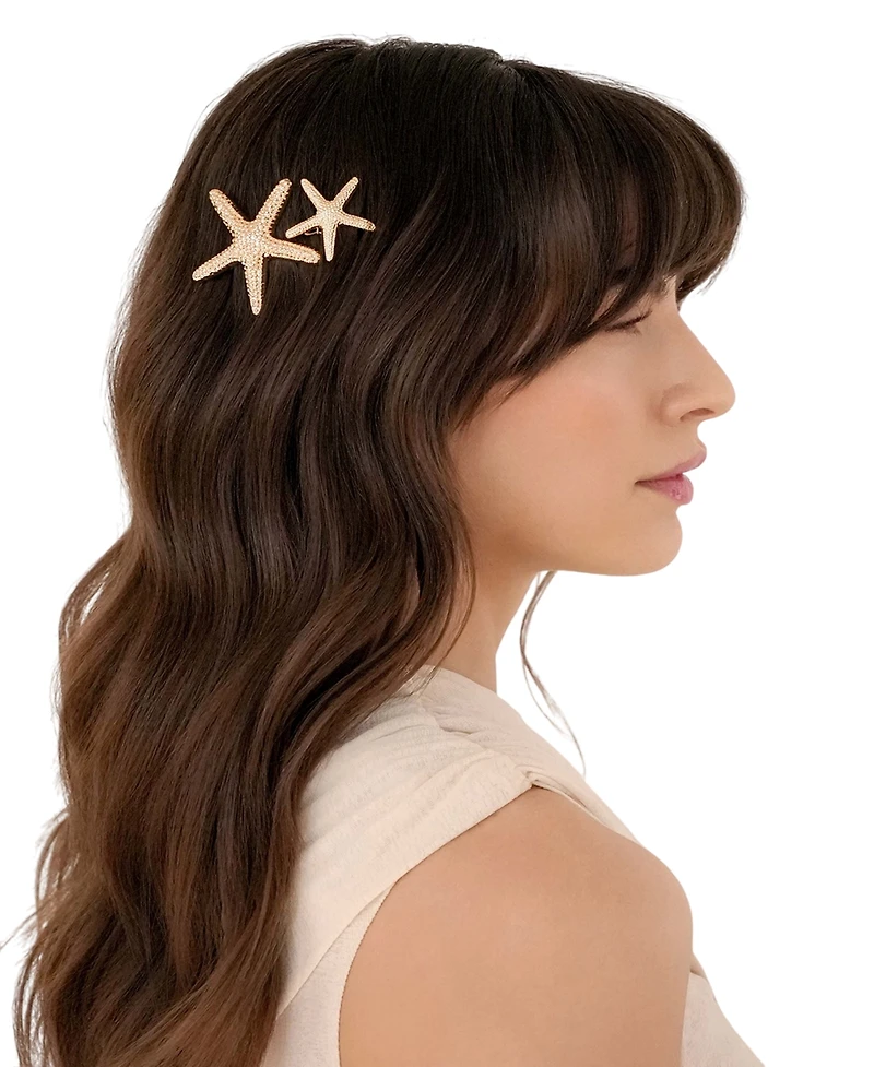 Ettika Starfish Barrette Set