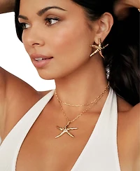 Ettika Starfish Luxe Pendant Necklace