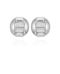 Vince Camuto Baguette Crystal Stud Earrings
