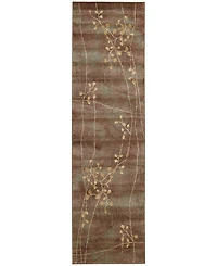 Closeout! Nourison Home Somerset Multi Blossom 2' x 5'9" Runner Rug