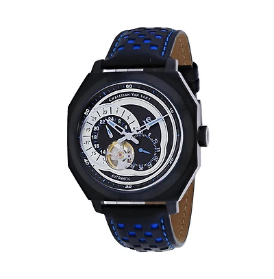 Christian Van Sant Men's Machina Black Dial Watch - CV0564