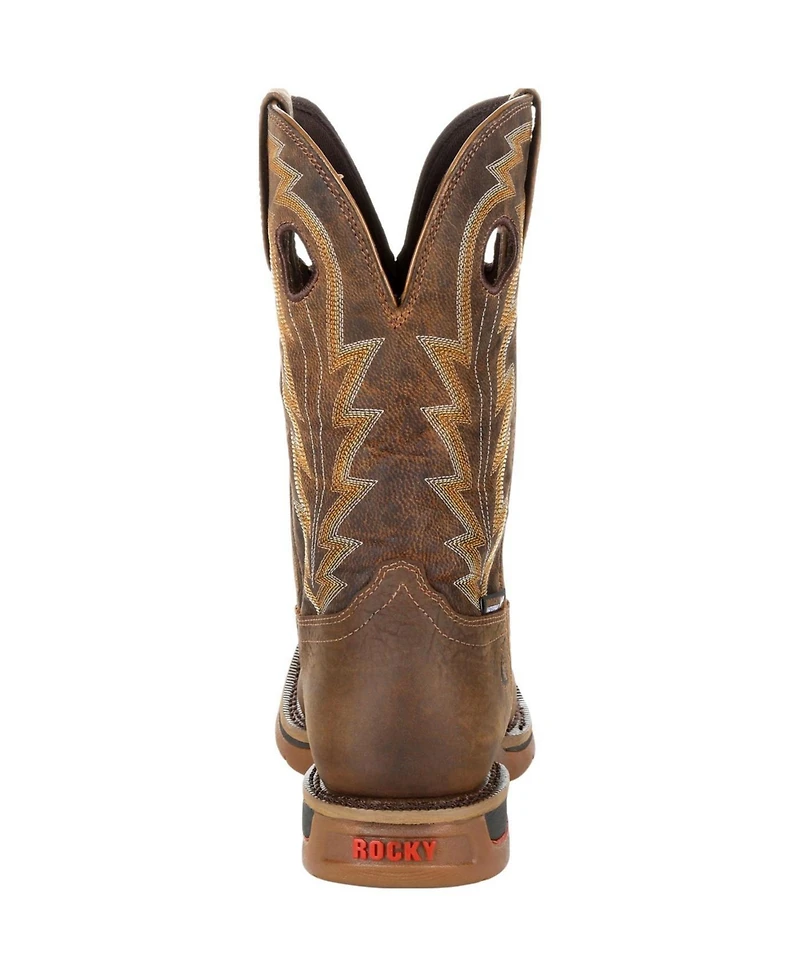 Rocky Men's Long Range Composite Toe Waterproof Western Boot