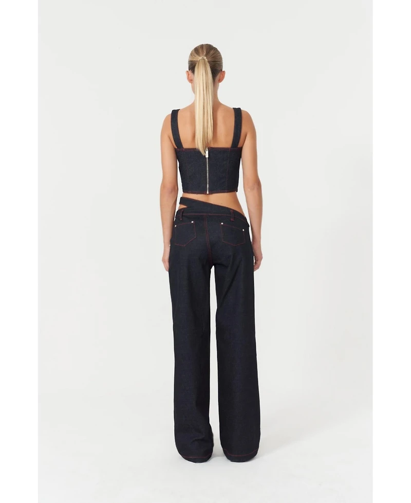 Jendue Women's Harvey Crop Top