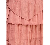 Seni & Cade Juniors' Sweetheart Lace Midi Dress