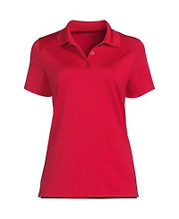 Lands' End Women's Short Sleeve Feminine Fit Rapid Dry Polo Shirt