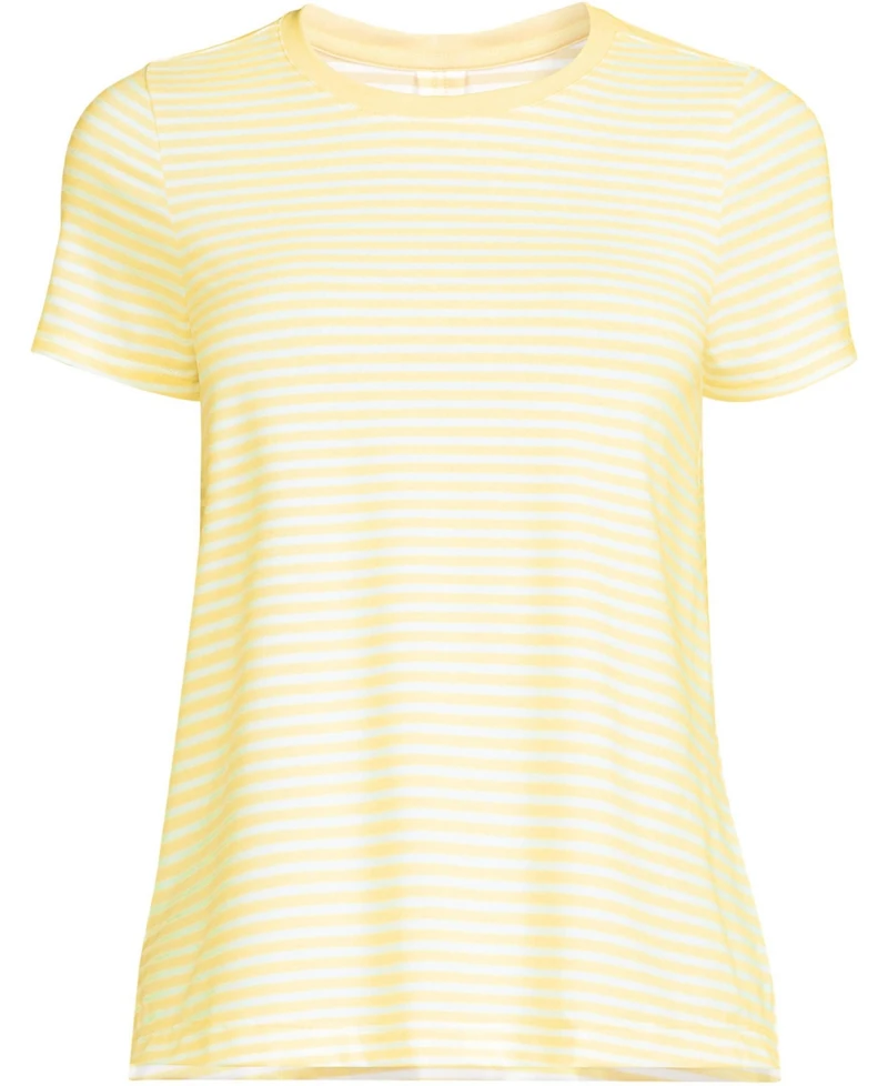 Lands' End Plus Power Performance Short Sleeve Crewneck Tee