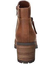 Bella Vita Women's Janita Block Heel Ankle Booties